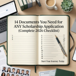 14 Documents You Need for ANY Scholarship Application