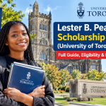 Lester B. Pearson Scholarship 2027 (University of Toronto)