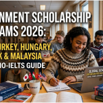 Government Scholarship Programs 2026: Japan, Turkey, Hungary, China, UK & Malaysia