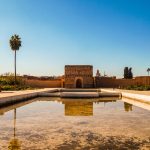 El Badi Palace ruins in Marrakesh, Morocco
