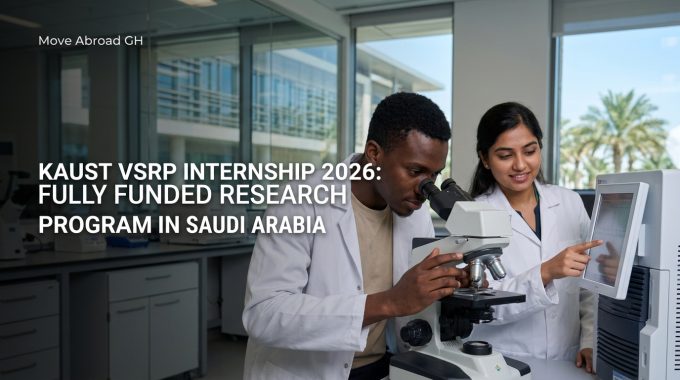 KAUST VSRP Internship 2026: Fully Funded Research Program in Saudi Arabia